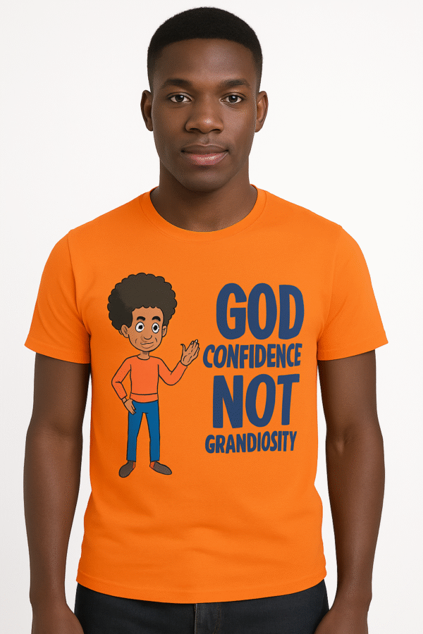 God on your sleeves orange God confidence God on your sleeves orange God confidence