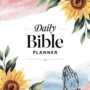 Daily bible planner